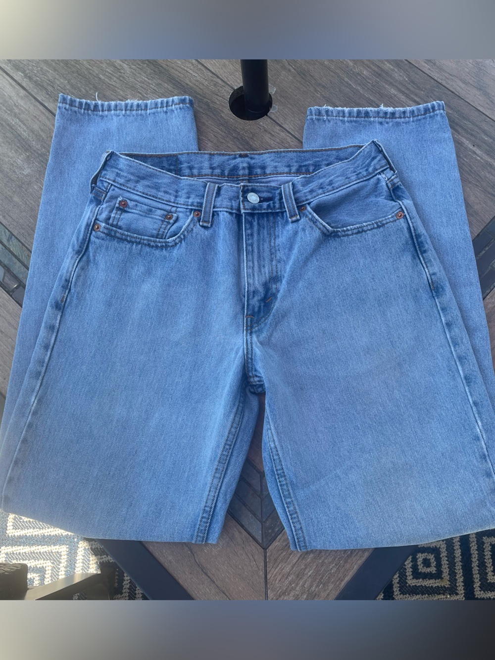 Levi's Classic Blue Denim 550’s